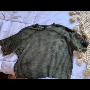 sweater textured t-shirt